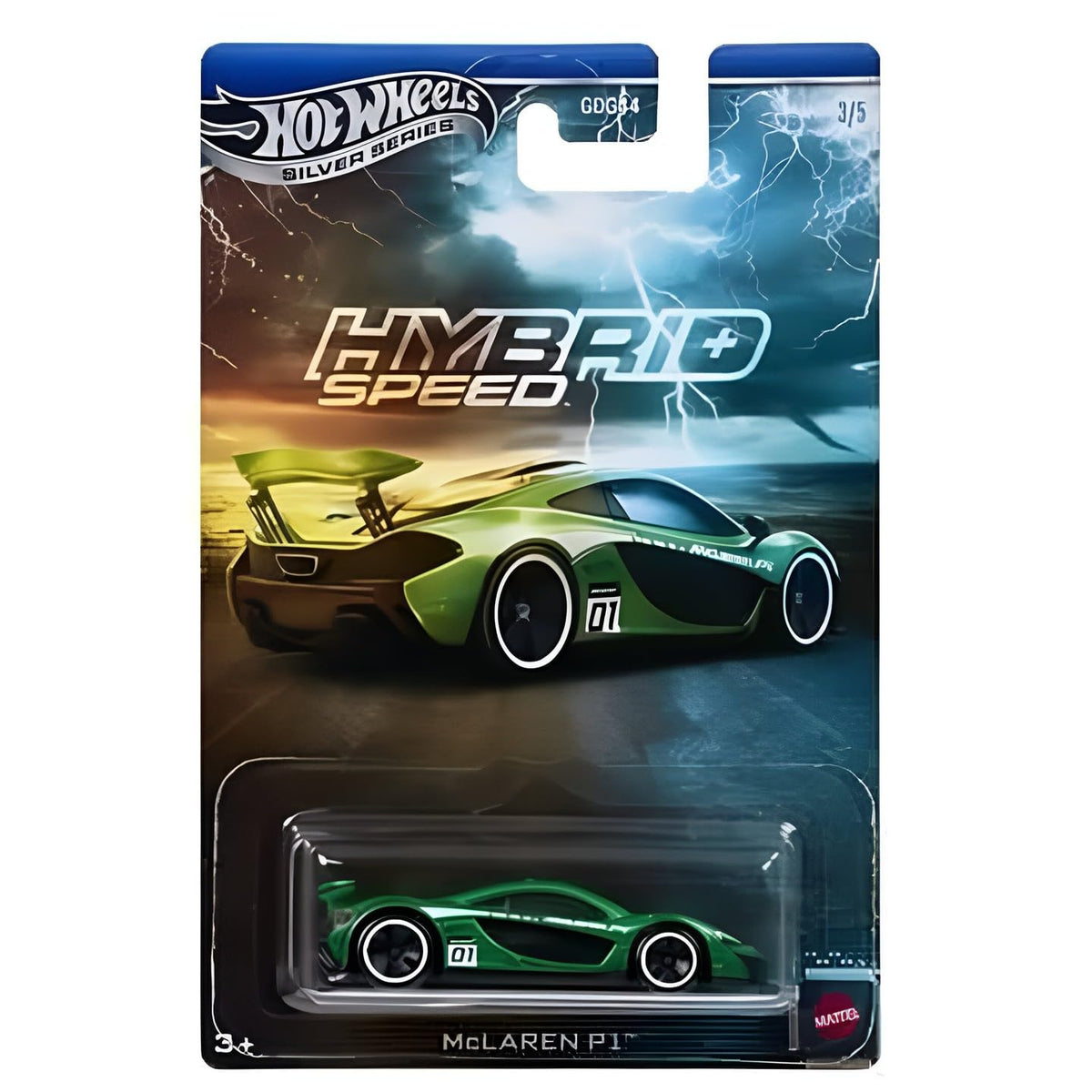 Hot Wheels Silver Series Hybrid Speed McLaren P1