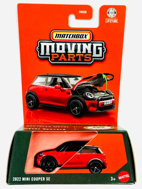Matchbox 2026 Moving Parts 2022 Mini Cooper SE