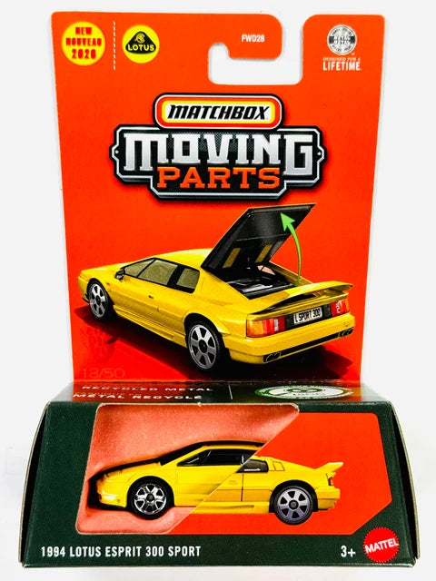 Matchbox 2026 Moving Parts 1994 Lotus Esprit 300 Sport