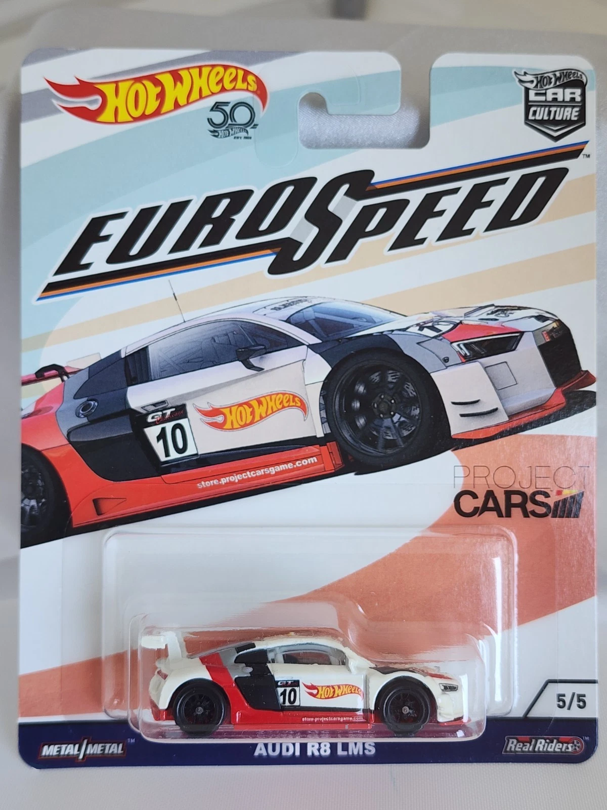 Hot Wheels Car Culture 2018 EuroSpeed Audi R8 LMS