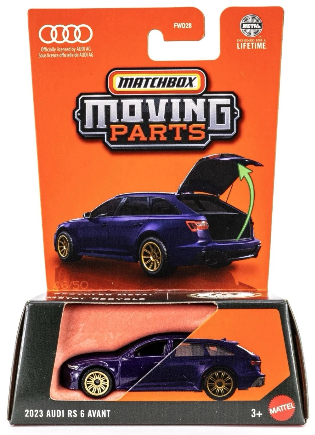 Matchbox 2025 Moving Parts Audi RS6 Avant