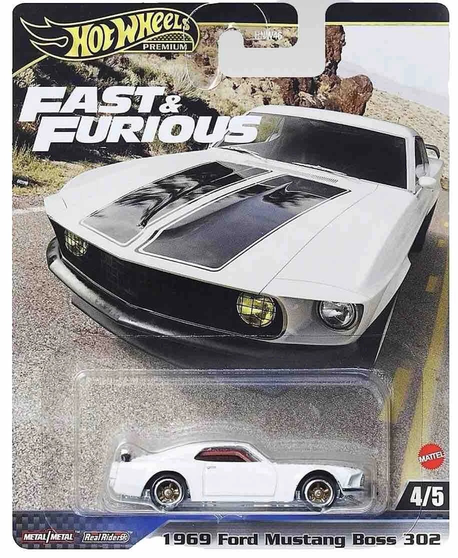 Hot Wheels Fast & Furious 25th Anniversary 1969 Ford Mustang Boss 302