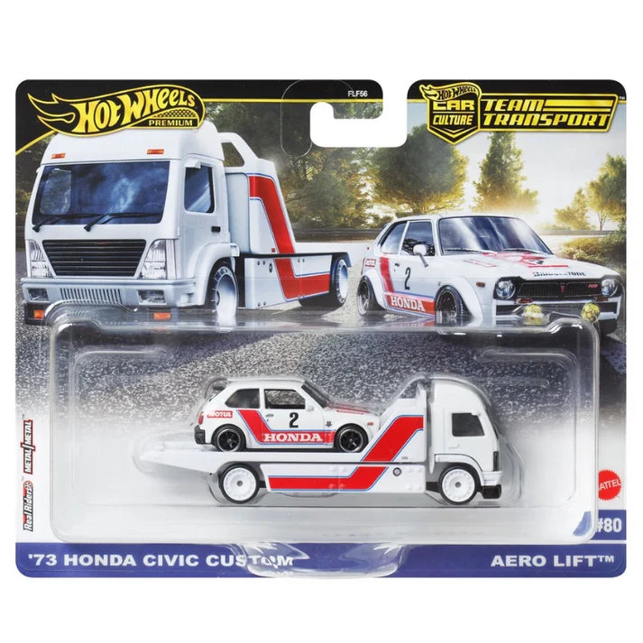 Hot Wheels Team Transport '73 Honda Civic Custom