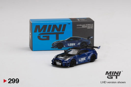 Mini GT Nissan 35GT-RR V.2 LBWK Blue