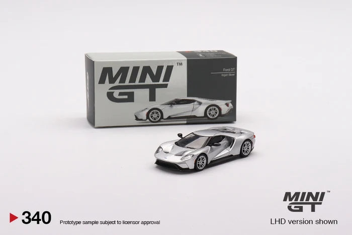 Mini GT Ford GT Ingot Silver