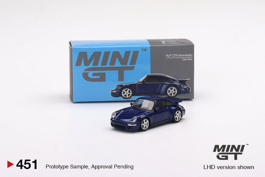 Mini GT RUF CTR Anniversary Dark Blue