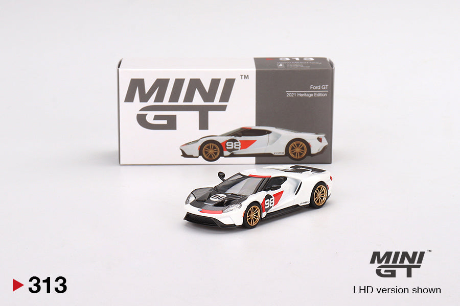 Mini GT Ford GT 2021 Ken Miles Heritage Edition