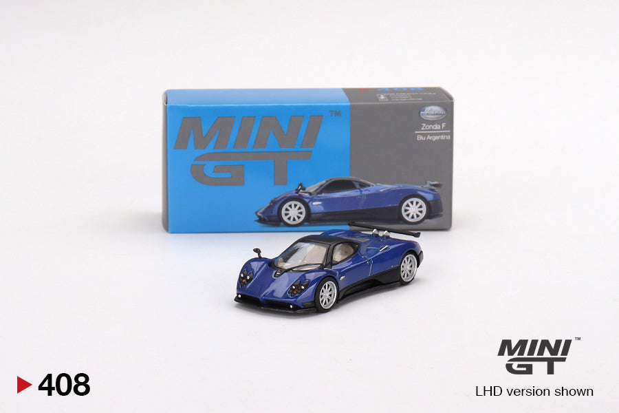 Mini GT Pagani Zonda F Blu Argentina