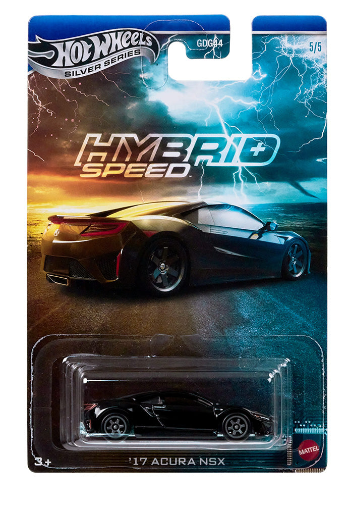 Hot Wheels Silver Series Hybrid Speed Acura '17 NSX