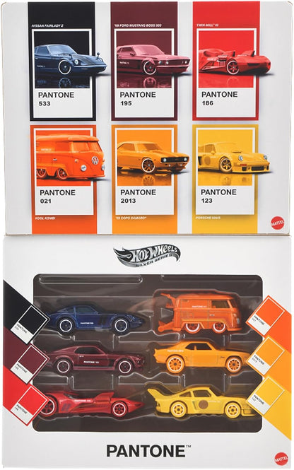 Hot Wheels Silver Series Pantone 186 Box Set