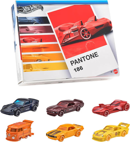 Hot Wheels Silver Series Pantone 186 Box Set