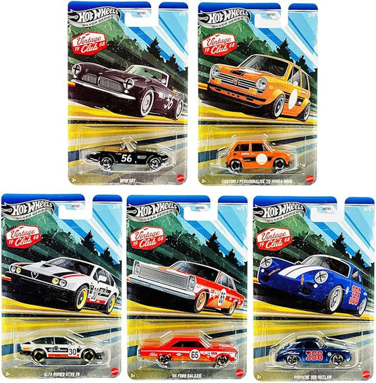 Hot Wheels Silver Series Vintage Club Complete Set