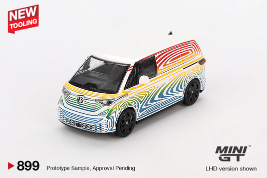 Mini GT Volkswagen ID. Buzz Prototype Rainbow