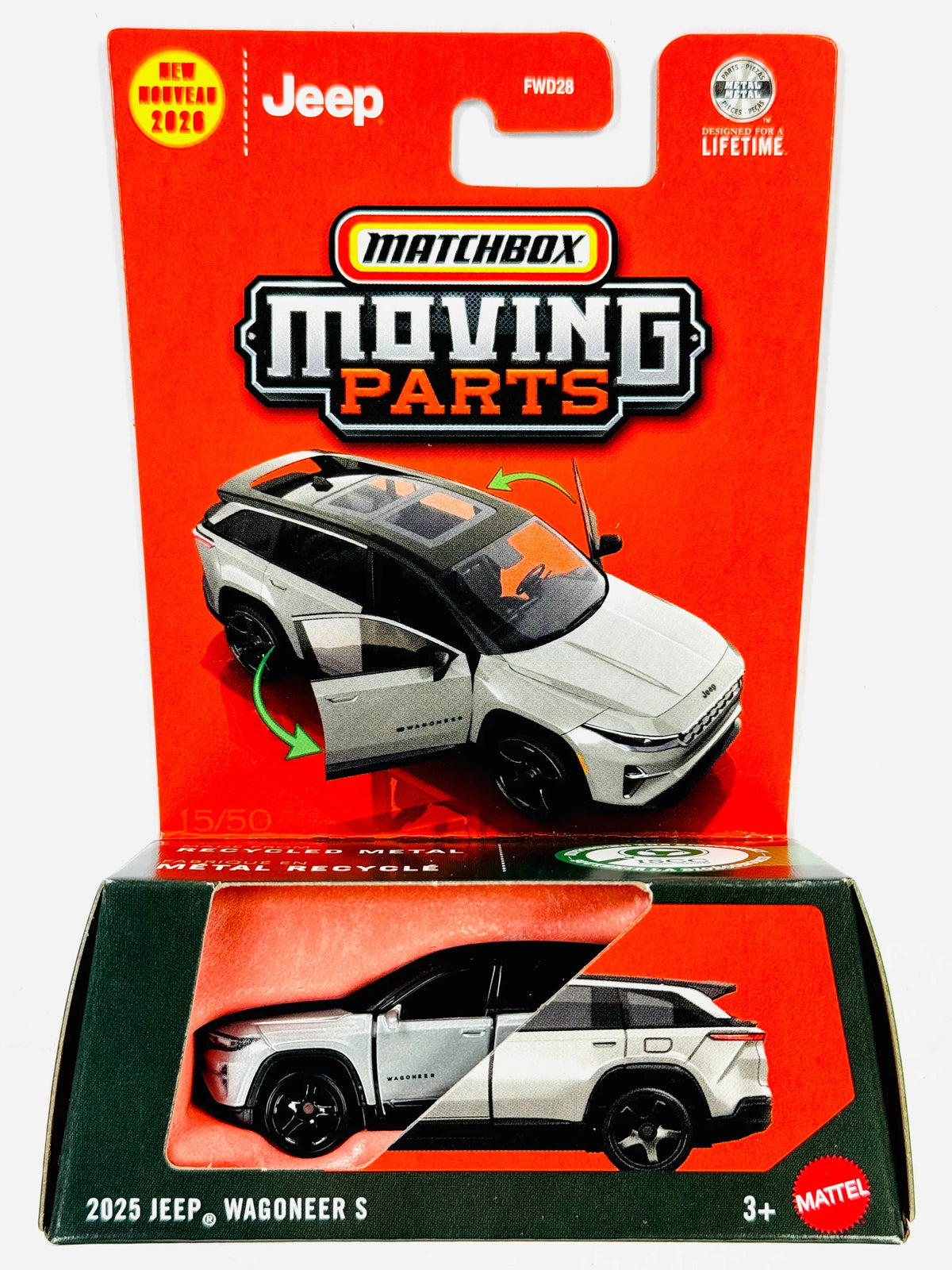 Matchbox 2026 Moving Parts 2025 Jeep Wagoneer S