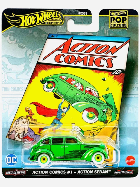 Hot Wheels Pop Culture  Action Comics #1 - Action Sedan