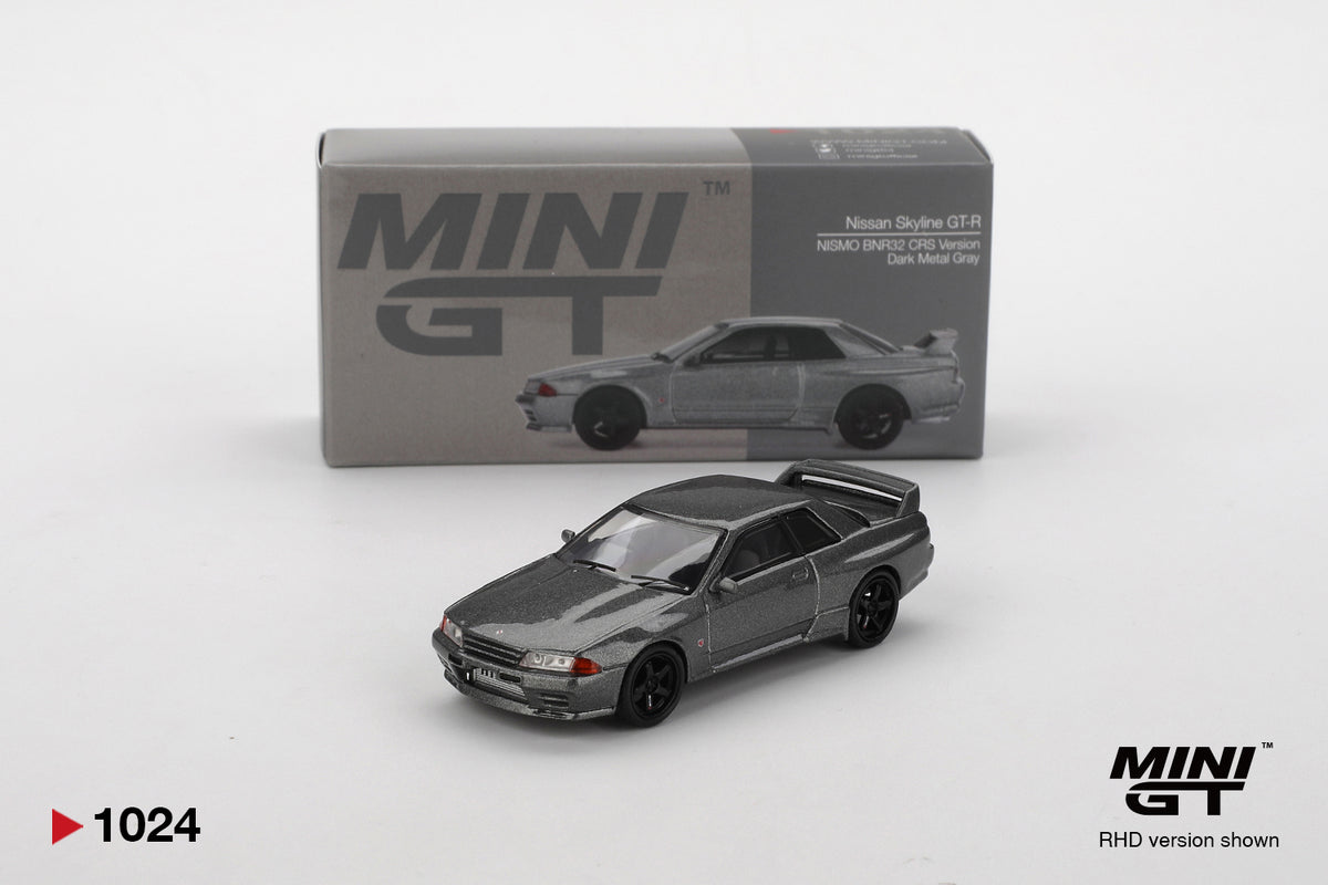 Mini GT Nissan Skyline GT-R BNR32 Dark Grey