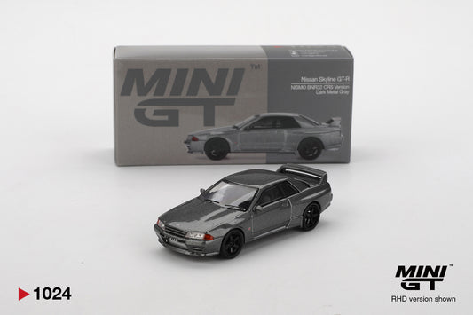 Mini GT Nissan Skyline GT-R BNR32 Dark Grey