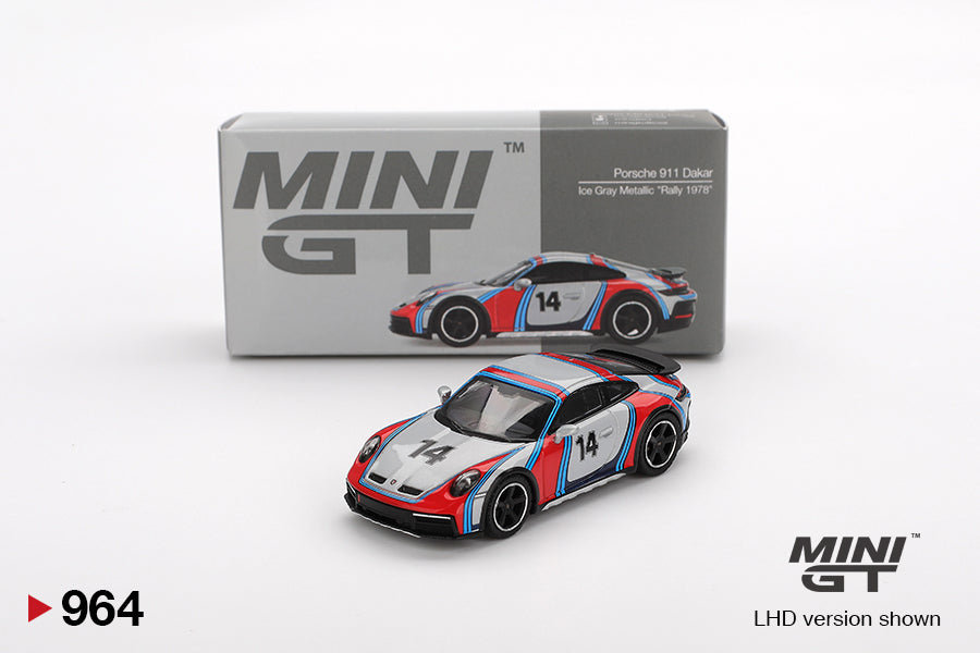Mini GT Porsche 911 Dakar Rally 1974
