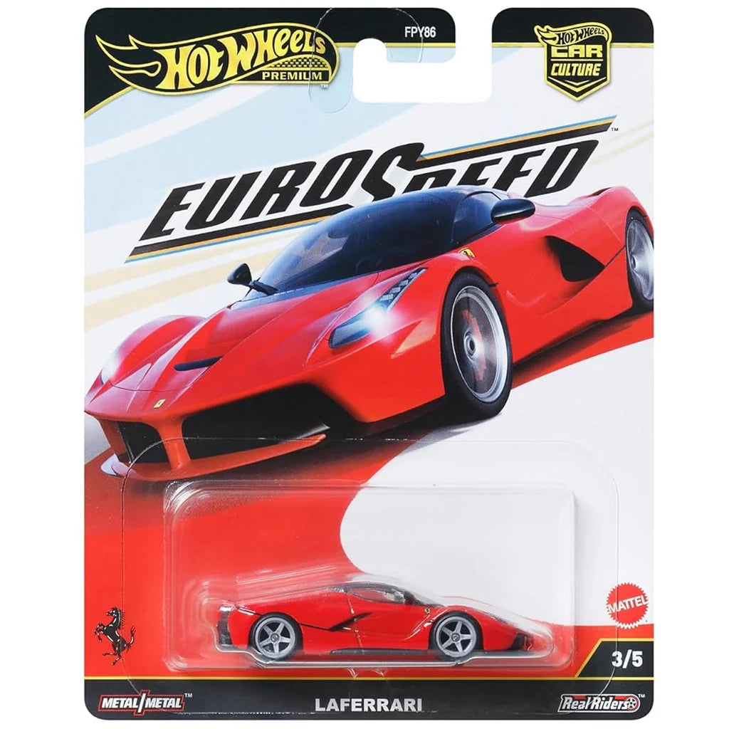 Hot Wheels Euro Speed Ferrari Laferrari