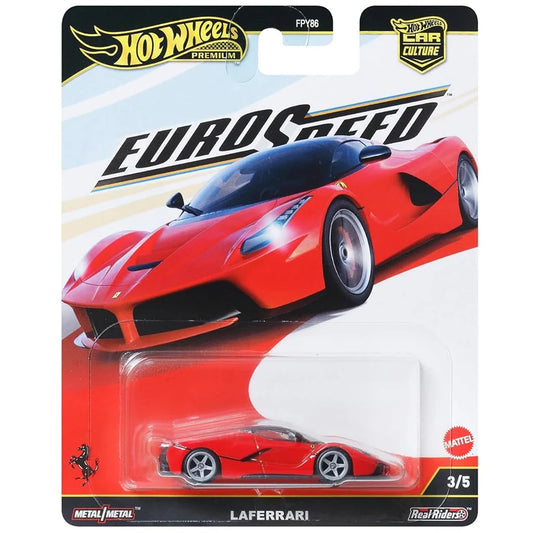 Hot Wheels Euro Speed Ferrari Laferrari