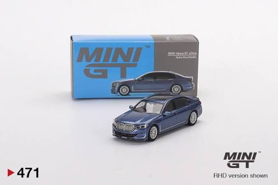 Mini GT BMW Alpina B7 xDrive Alphina Blue