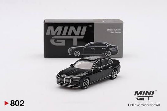 Mini GT BMW i7 EDrive50 Black Sapphire RHD