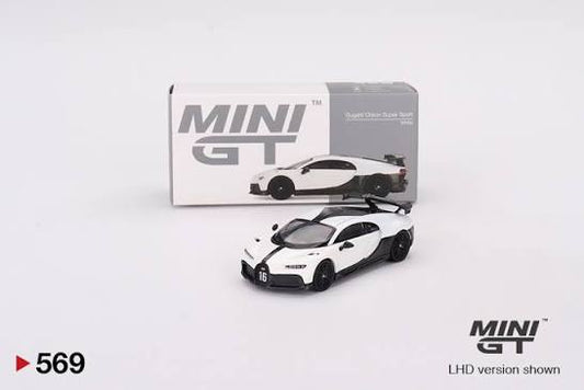 Mini GT Bugatti Chiron Super Sport White