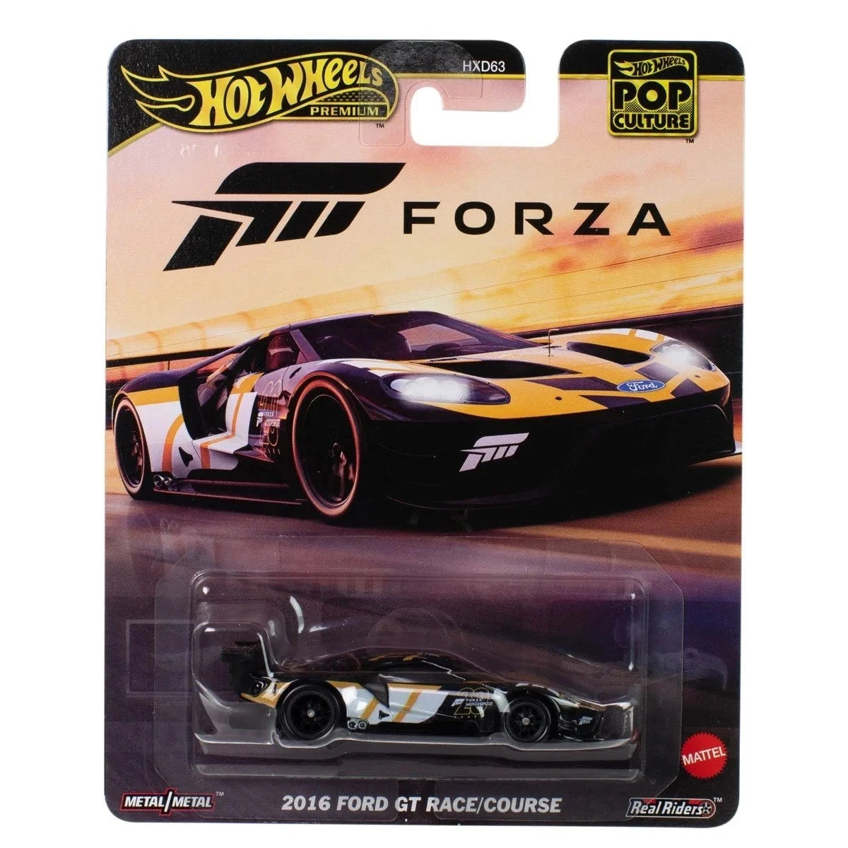 Hot Wheels Pop Culture Forza 2016 Ford GT Race/Course