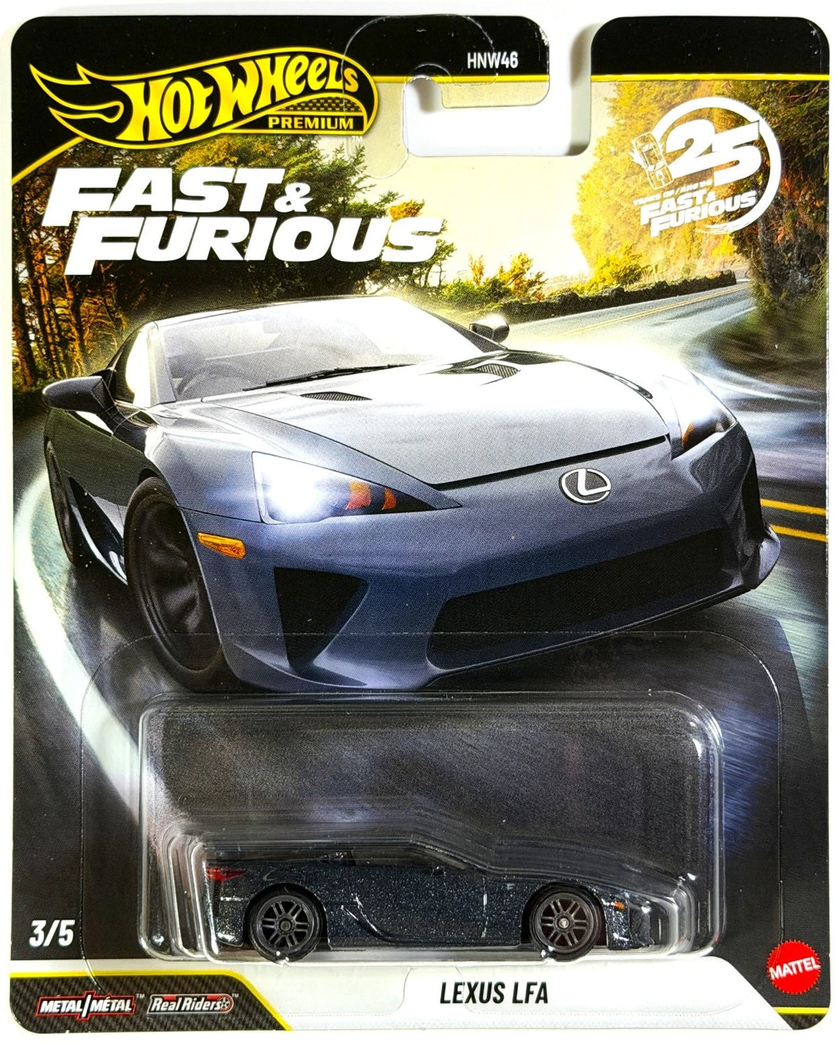 Hot Wheels Fast & Furious 25th Anniversary Lexus LFA