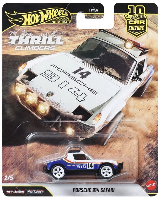 Hot Wheels Care Culture Thrill Climbers - Porsche 914 Safari