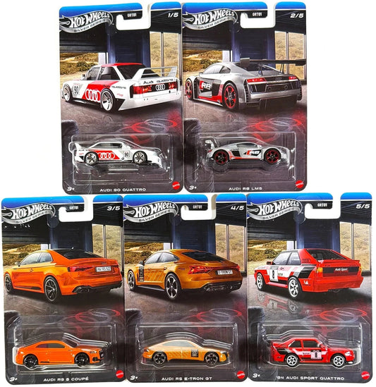 Hot Wheels Silver Series 2026 Audi Complete Set