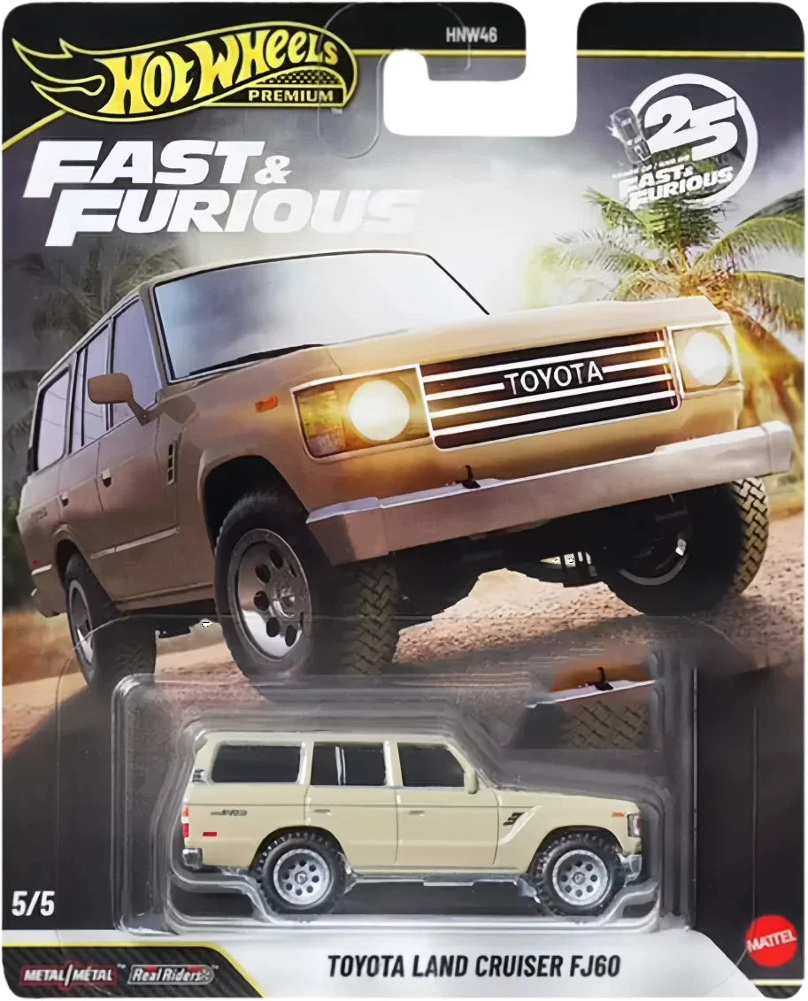Hot Wheels Fast & Furious 25th Anniversary Toyota Land Cruiser FJ60