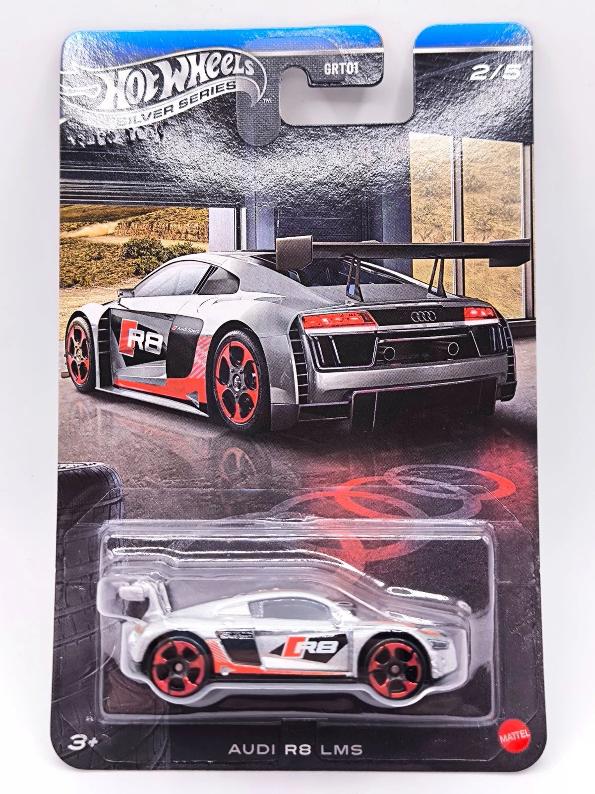 Hot Wheels Silver Series Audi R8 LMS